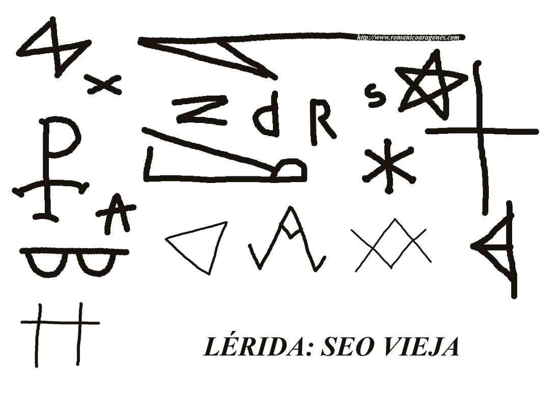 SIGNOS LAPIDARIOS EN EL TEMPLO